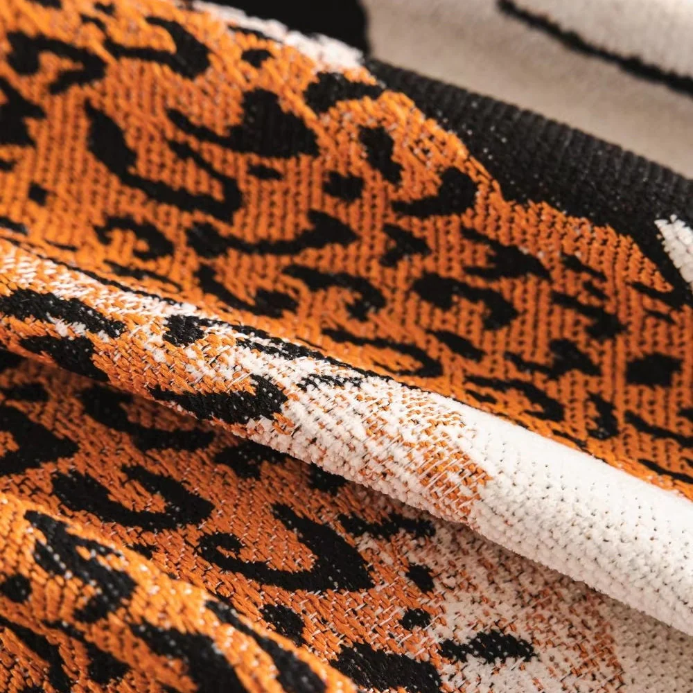 Savara Leopard Sofa Throw Blanket - Image 4