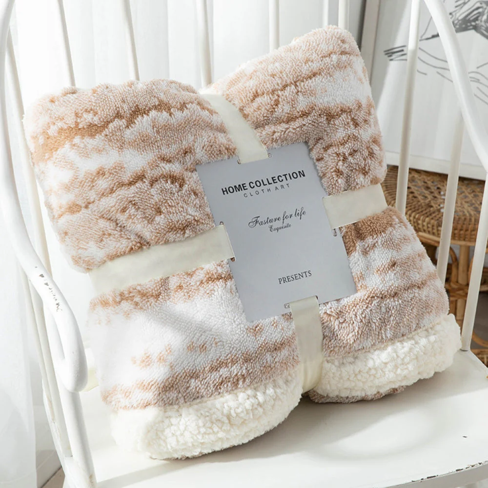Seraphina Velvet Sherpa Blanket - Image 2