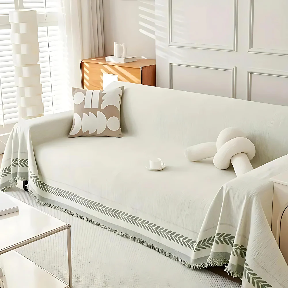Serene Oasis Sofa Cover - Image 3