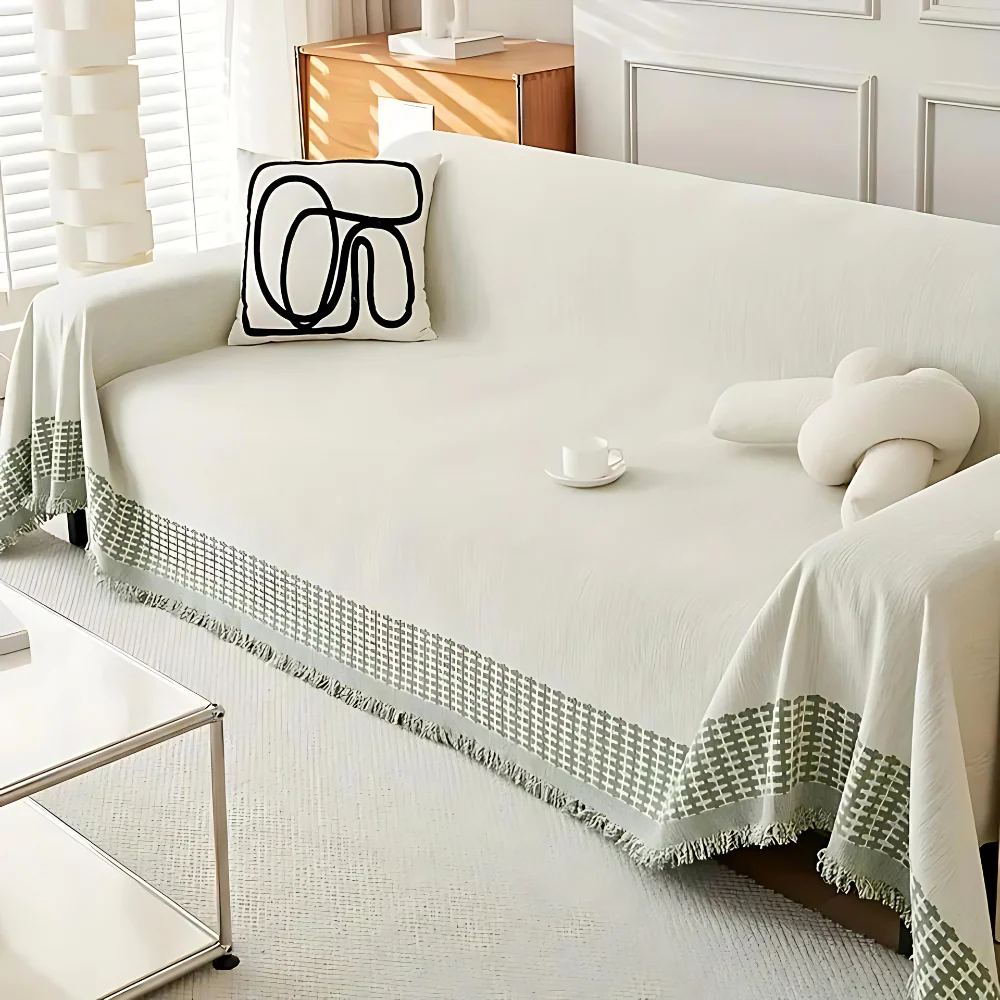 Serene Oasis Sofa Cover - Image 5