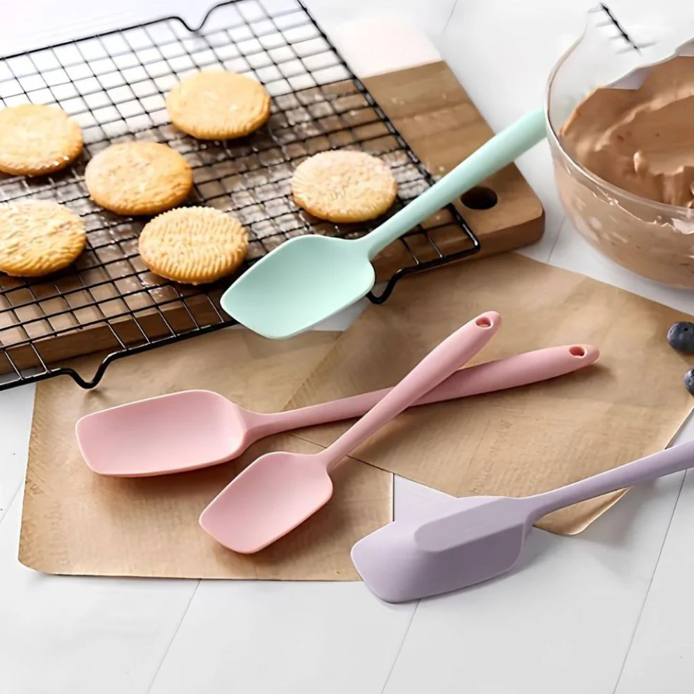 Flexible Silicone Spatula Set | 6 Pcs Set - Image 2