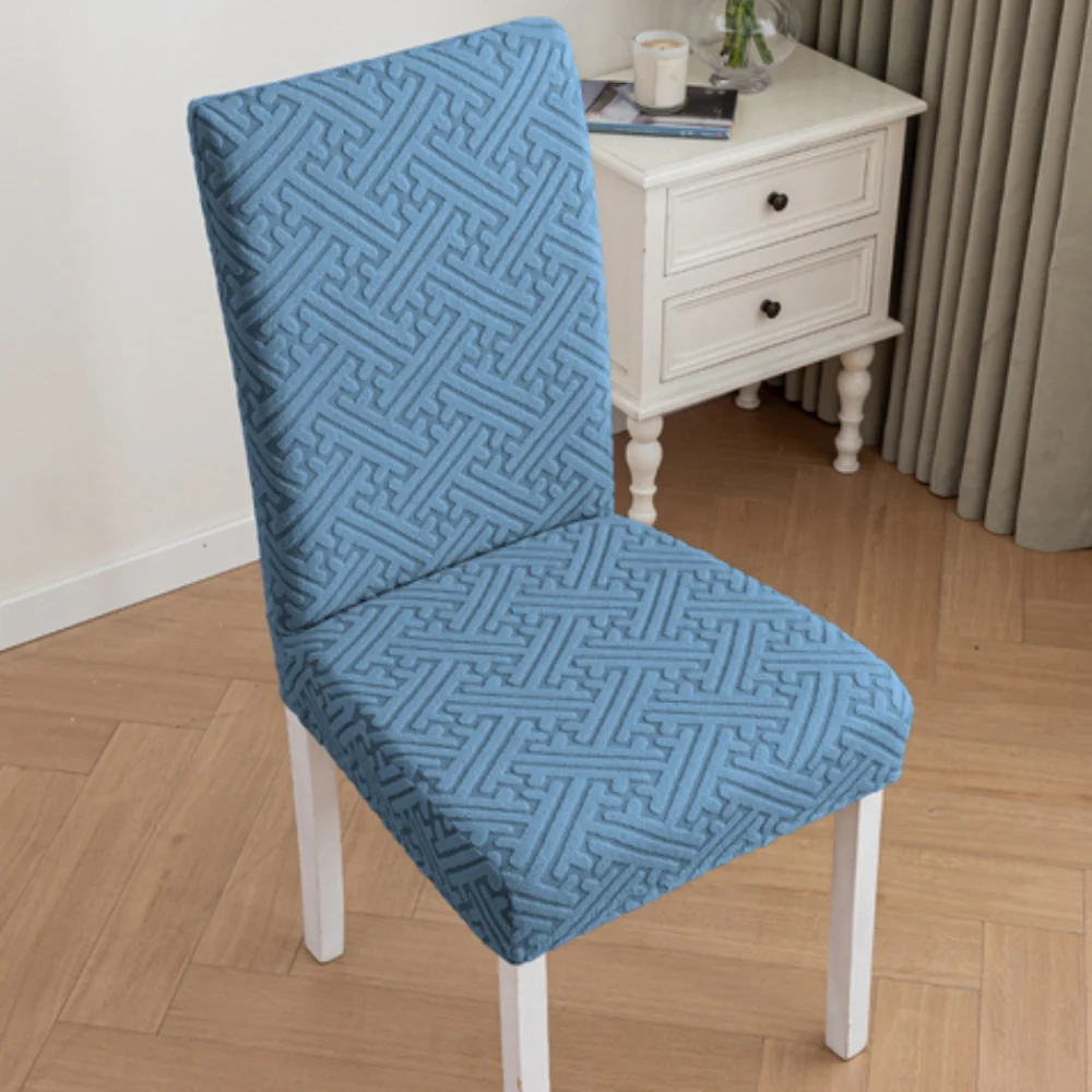 Silvra Elastic Lattice Dining Chair Cover - Image 10