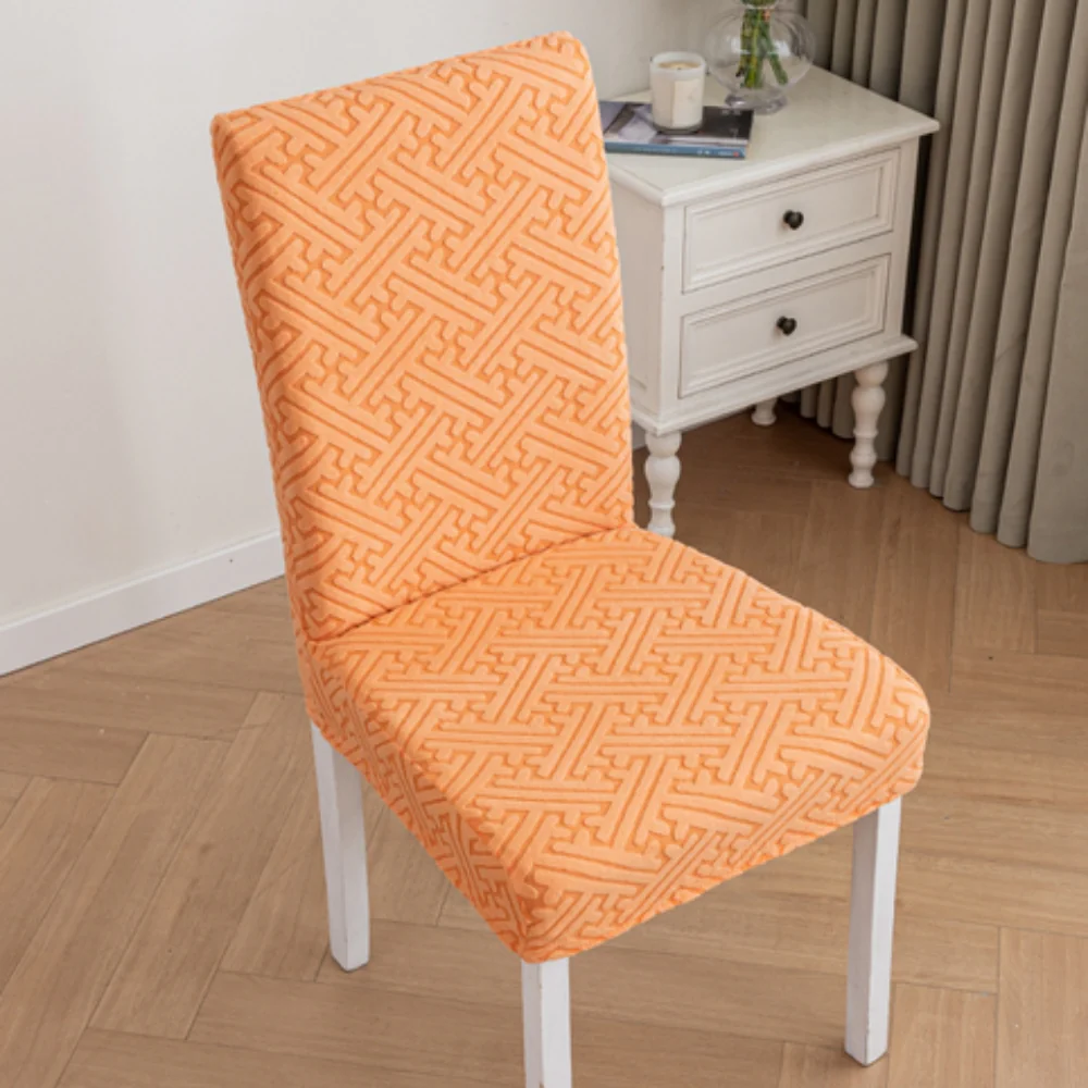 Silvra Elastic Lattice Dining Chair Cover - Image 9