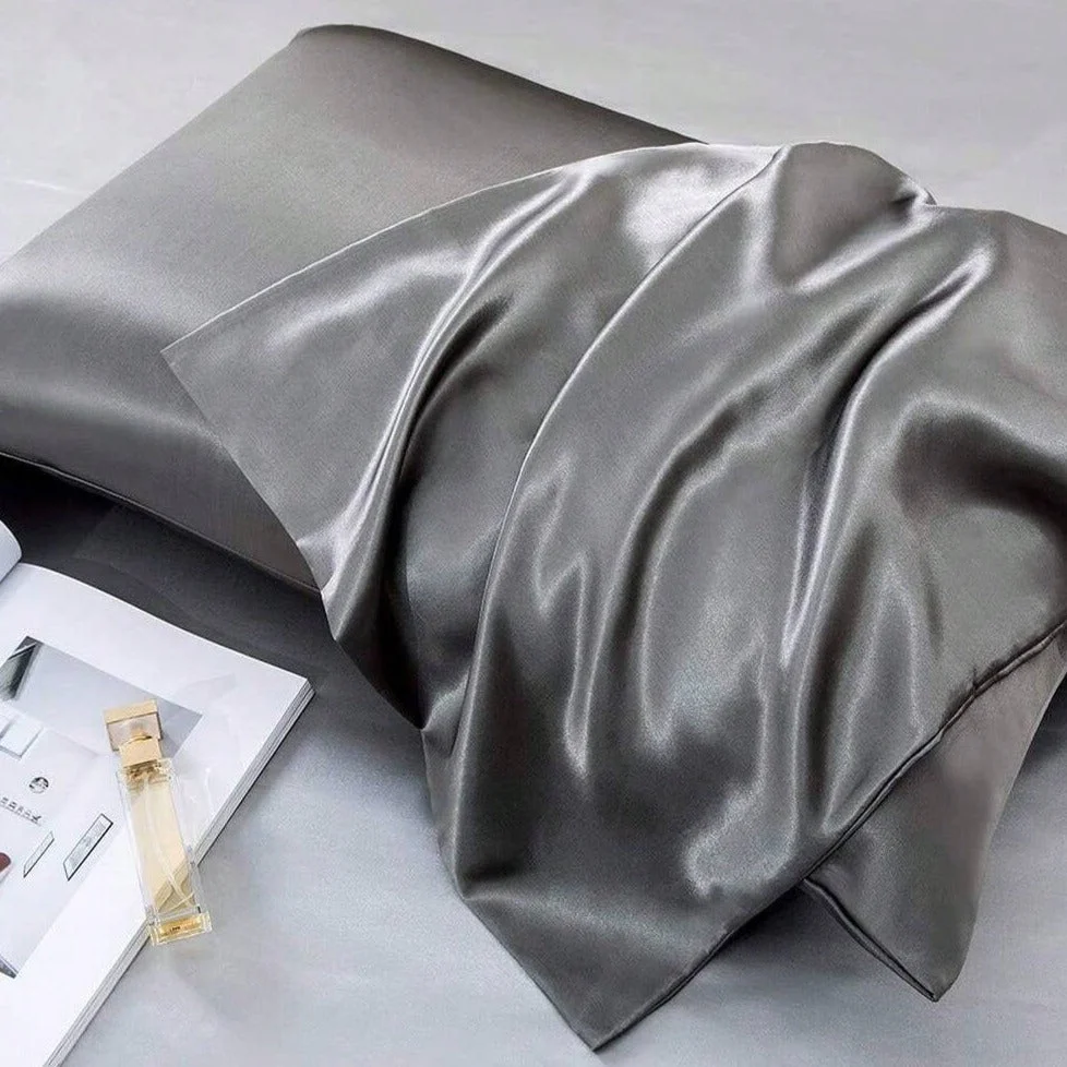 Skin Recovering Mulberry Silk Pillowcase - Twin Pack - Image 13