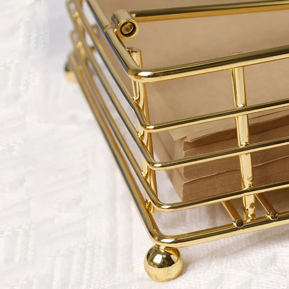 Sleek Iron Napkin Holder - Image 8