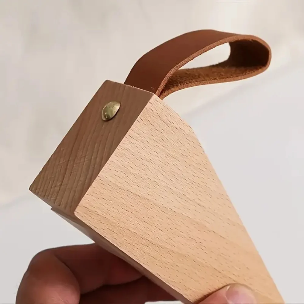 Sleek Wooden Door Stopper - Image 4