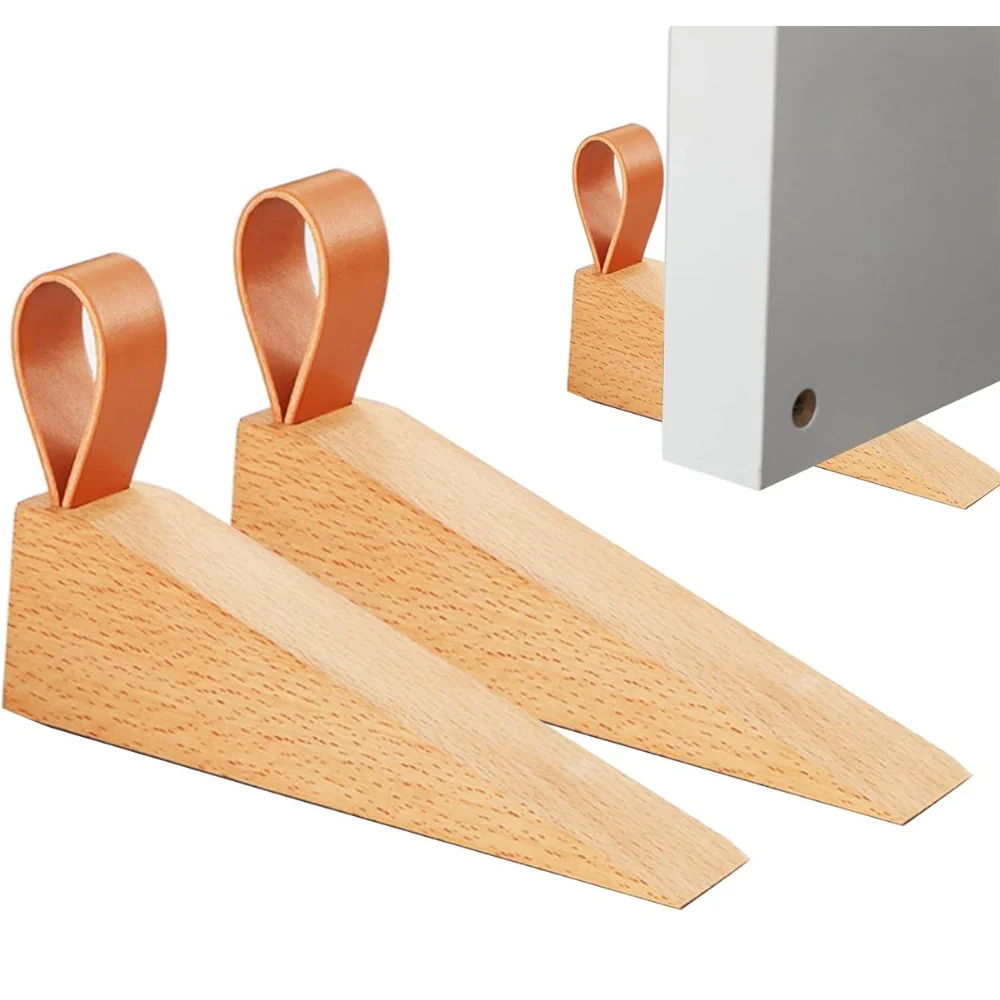 Sleek Wooden Door Stopper - Image 5