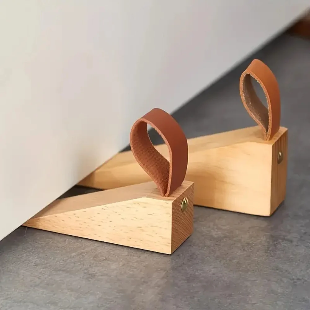 Sleek Wooden Door Stopper - Image 9