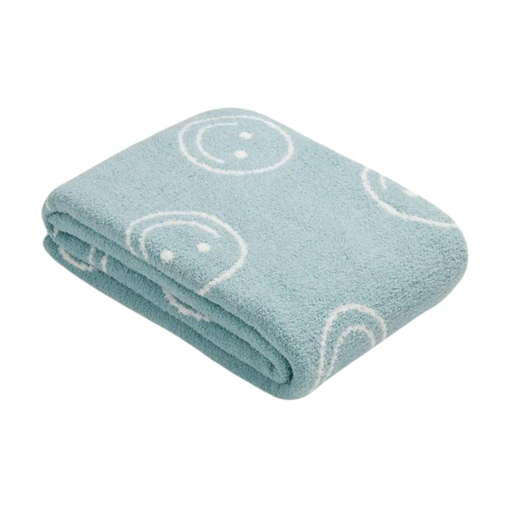 Smiley Face Plush Blanket - Image 11