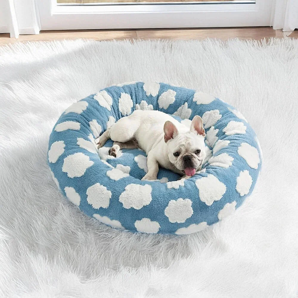Snuggle Floral Checkerboard Pet Bed - Image 5