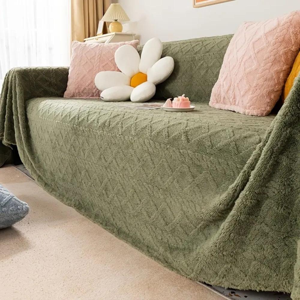 Snuggle Sherpa Sofa Cover - Image 5