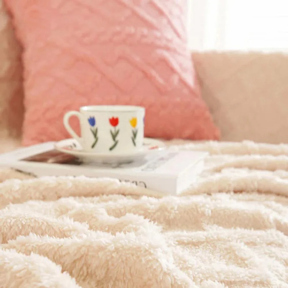 Snuggle Sherpa Sofa Cover - Image 7
