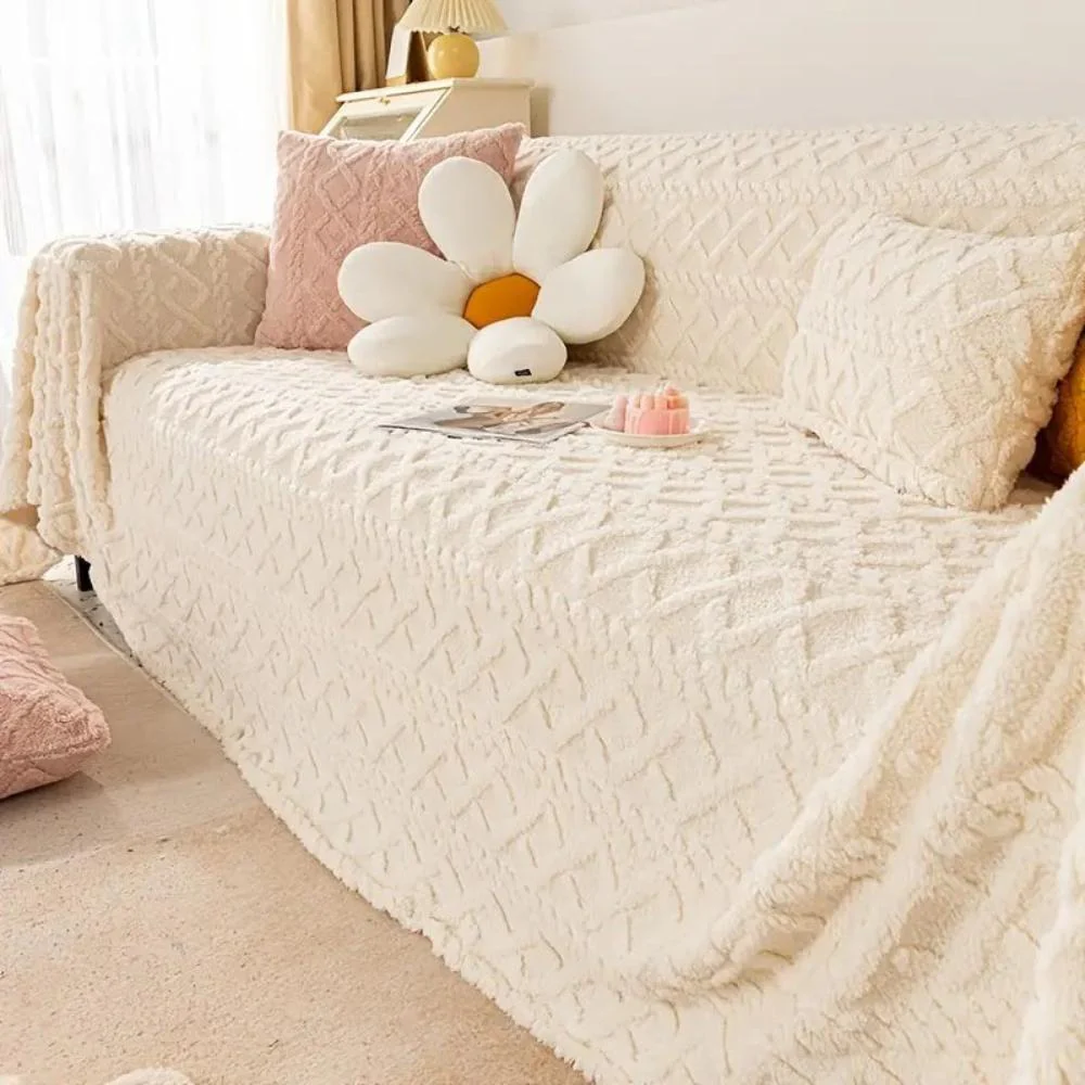 Snuggle Sherpa Sofa Cover - Image 9