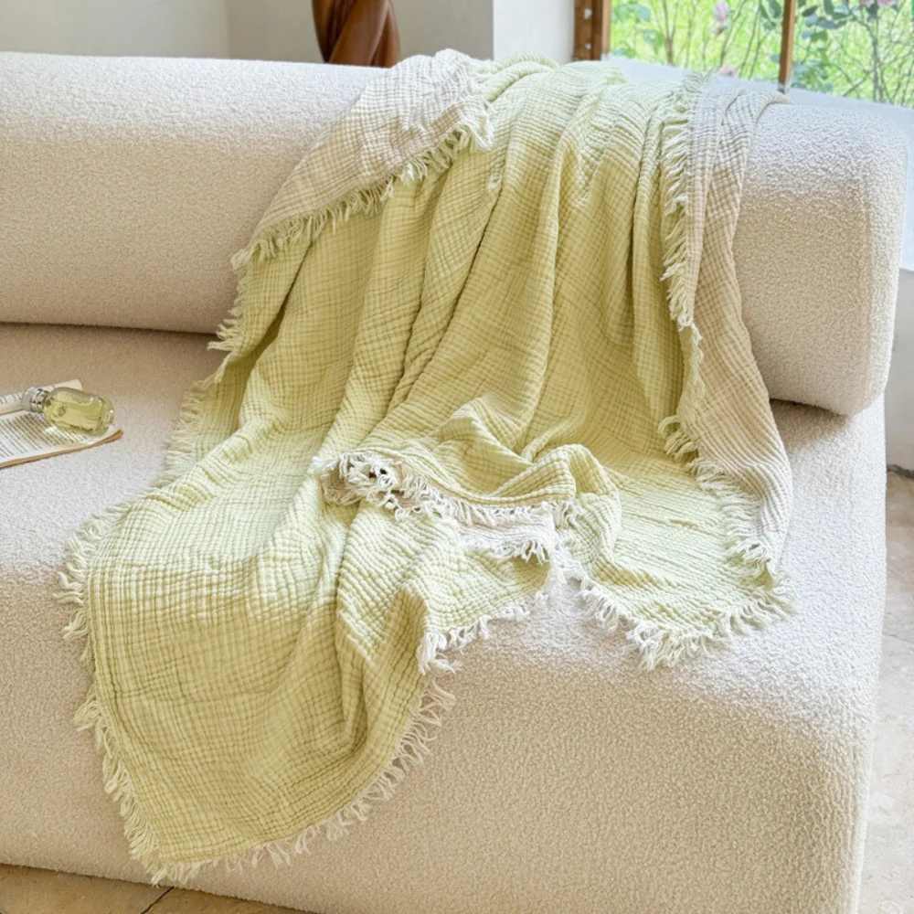 Soft Muslin Breathable Cotton Gauze Blanket - Image 4