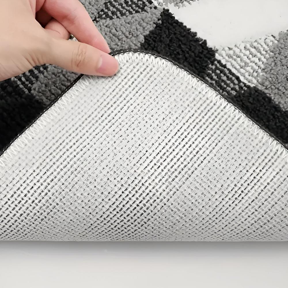 Soft Microfiber Non-Slip Geometric Rug - Image 6