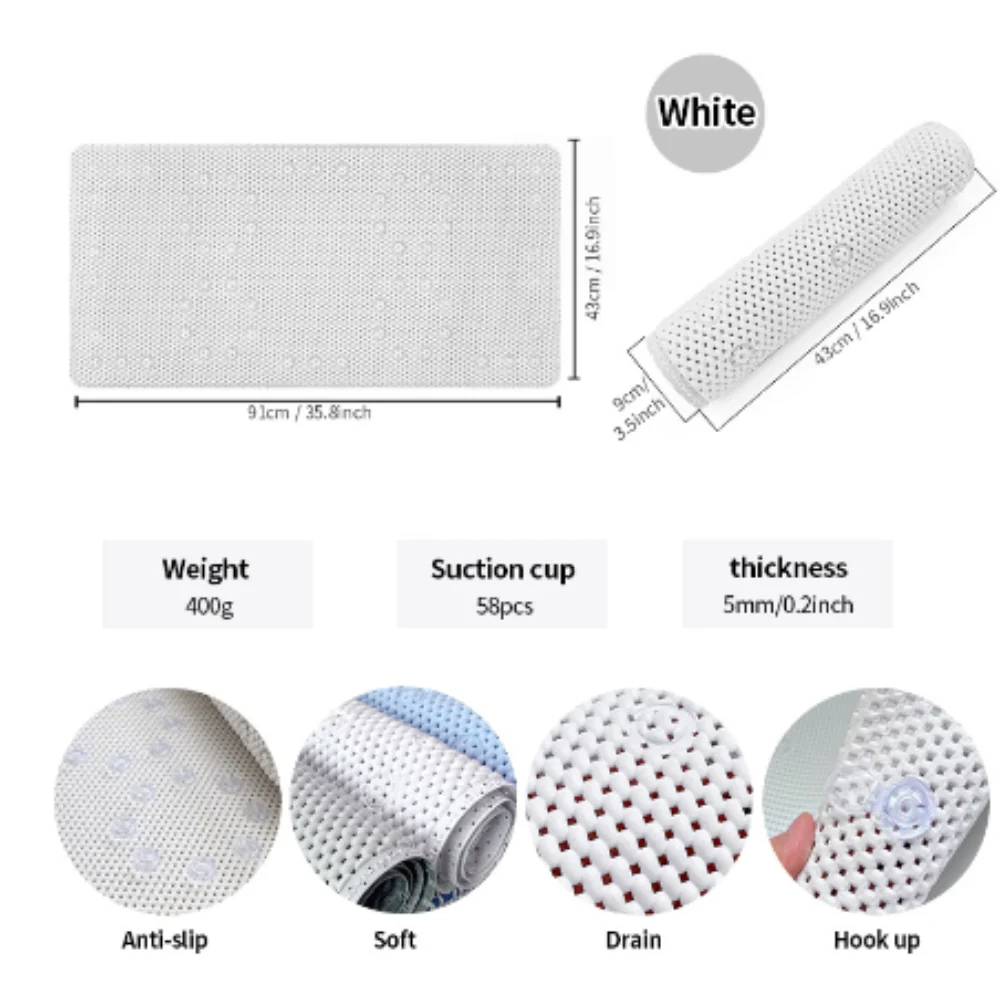 Soft Non-Slip Bathtub Mat - Image 5