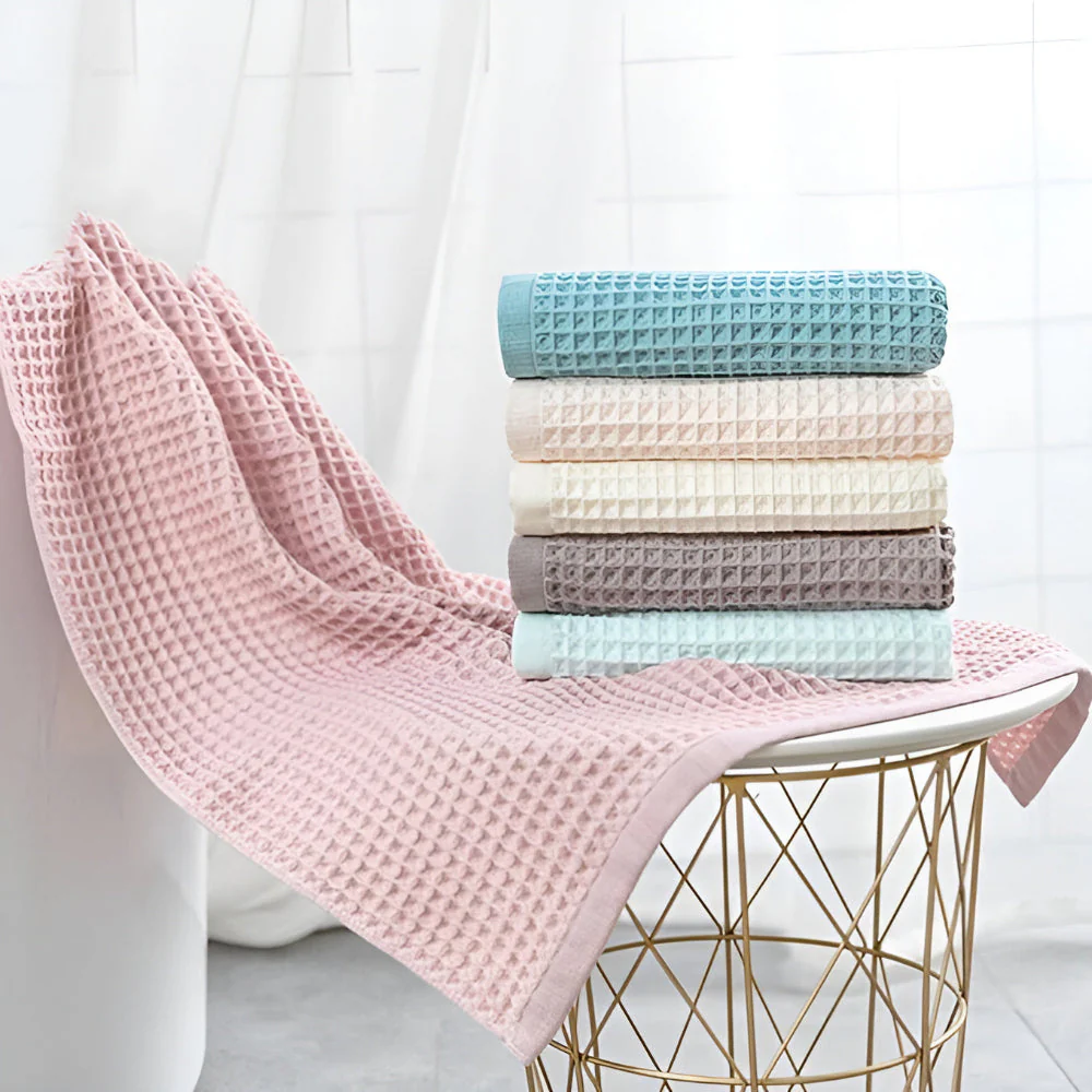 Soft Waffle Bliss Towel - Image 2