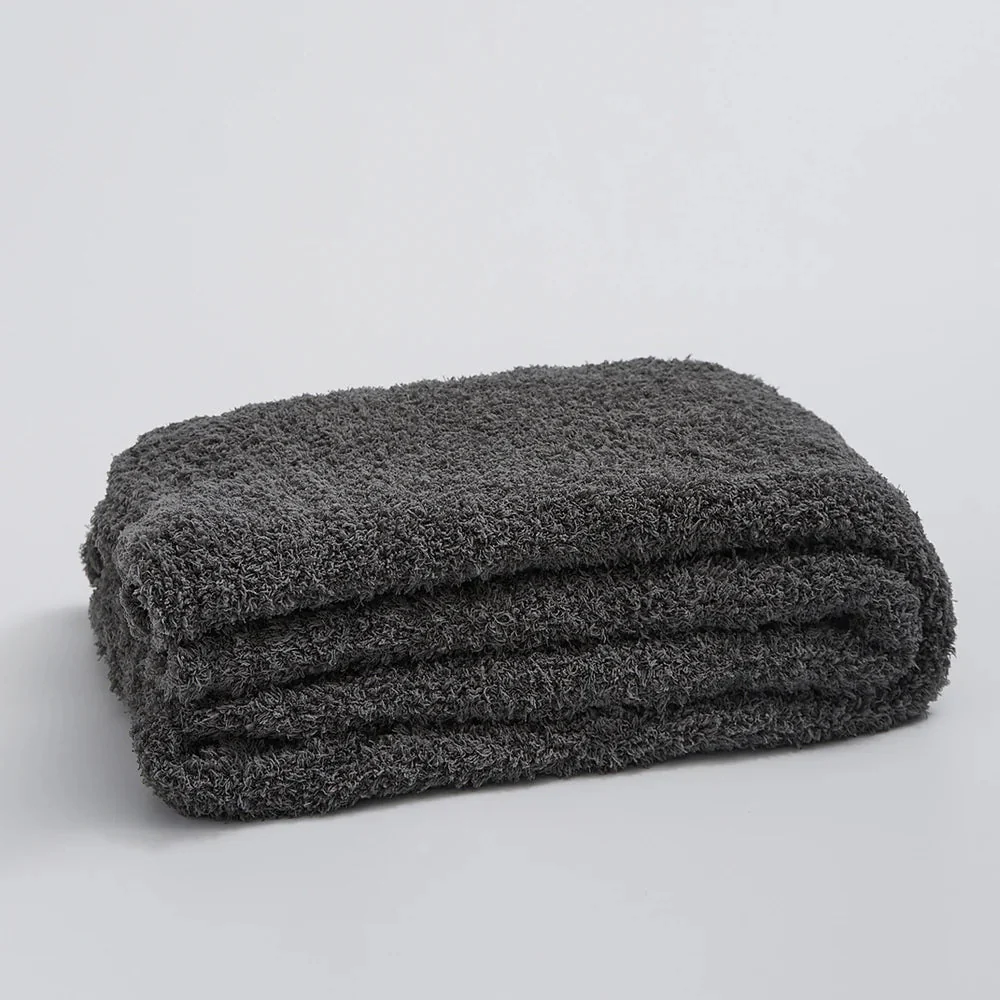 Soft Nest Minimalist Knit Throw Blanket - Image 6