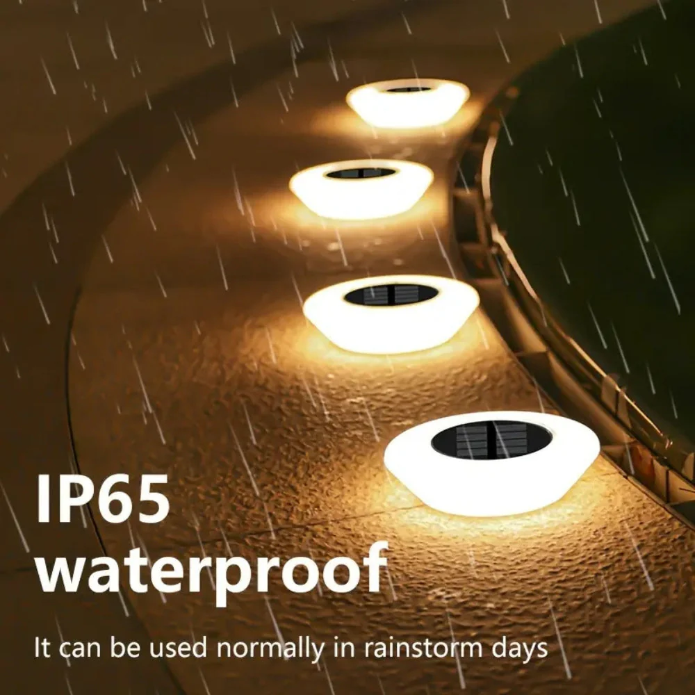 Solar LED outdoor pathway lights | 4 Pack - Image 3