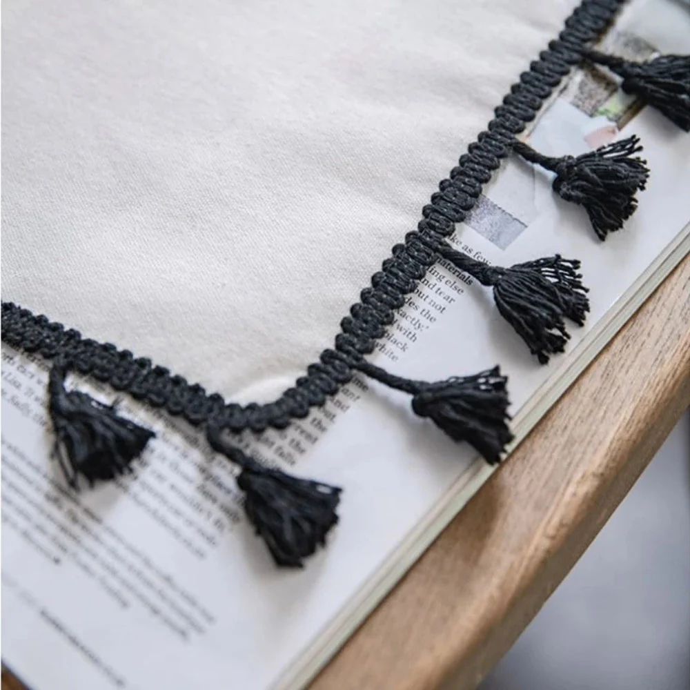 Solstice Loom Artisan Tassel Curtain - Image 10