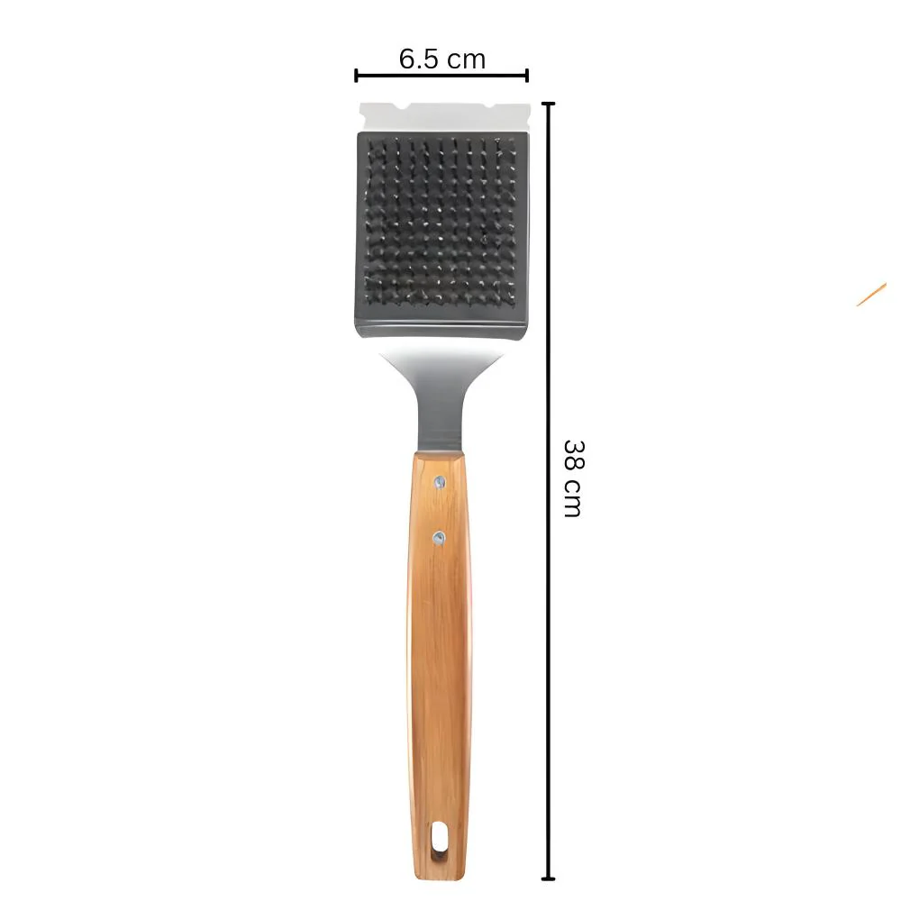 Stainless Grill Brush and Scraper - Image 6