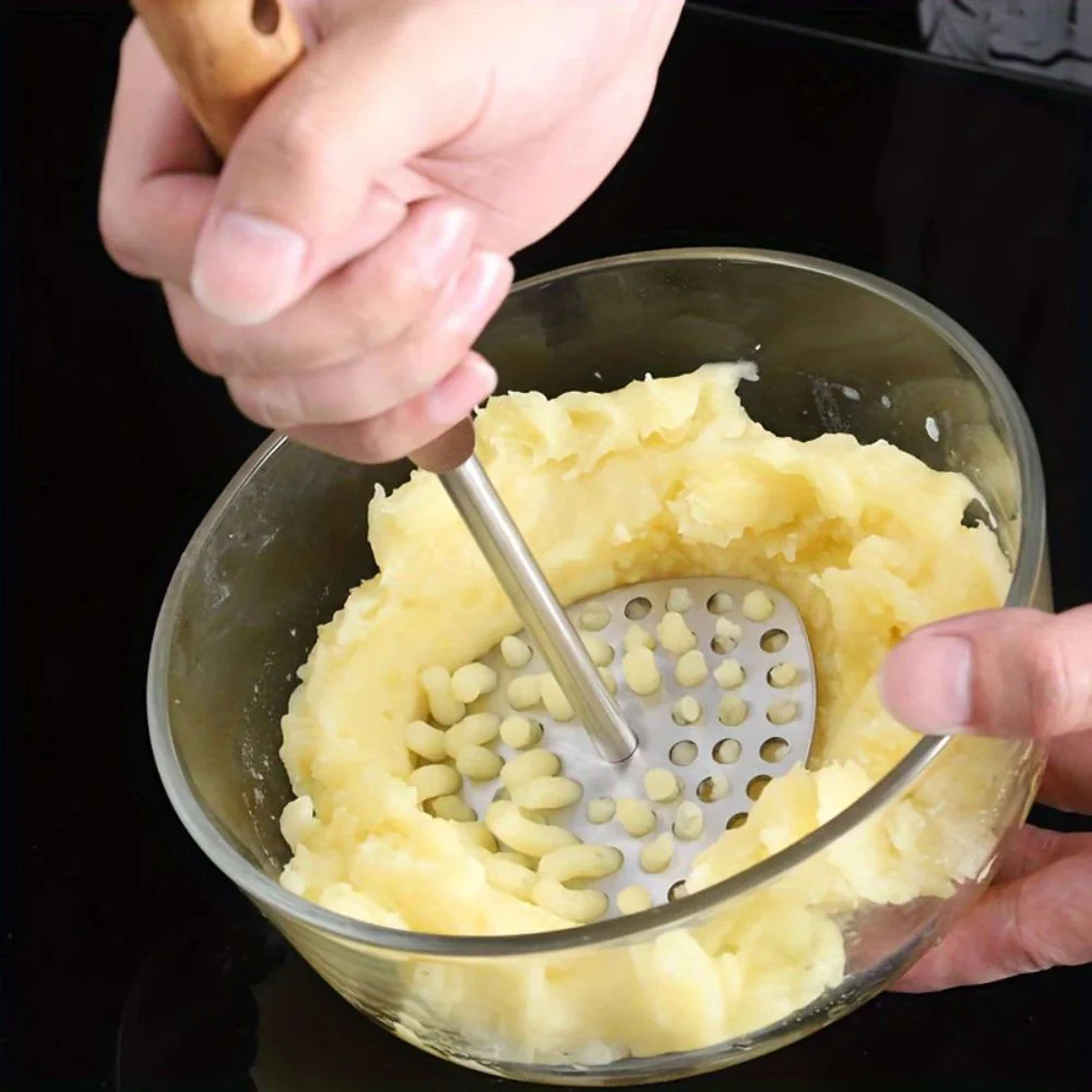 Stainless Steel Potato Masher - Image 3