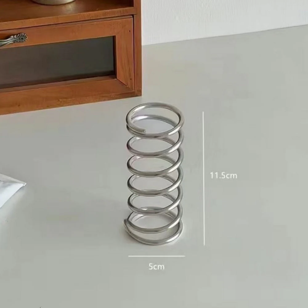 Stainless Steel Spiral Toothbrush Holder - Image 5