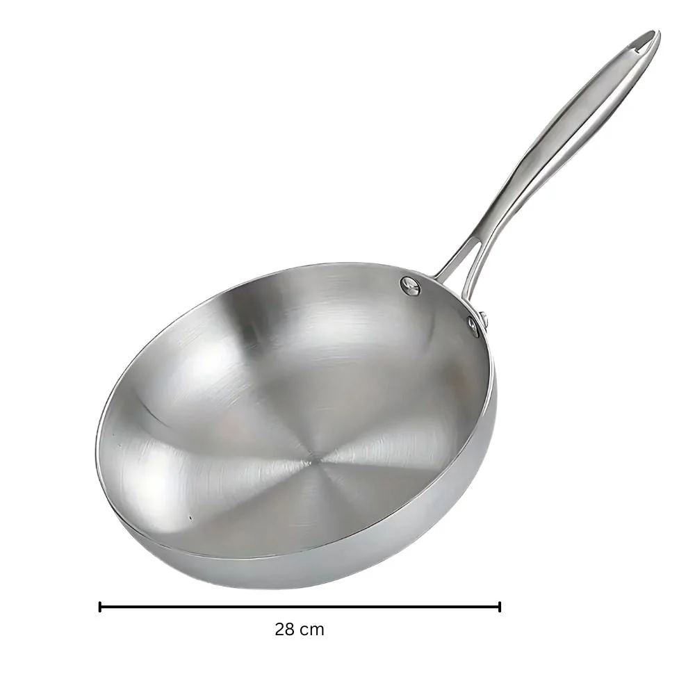 Stainless Steel Frying Pan - Image 9