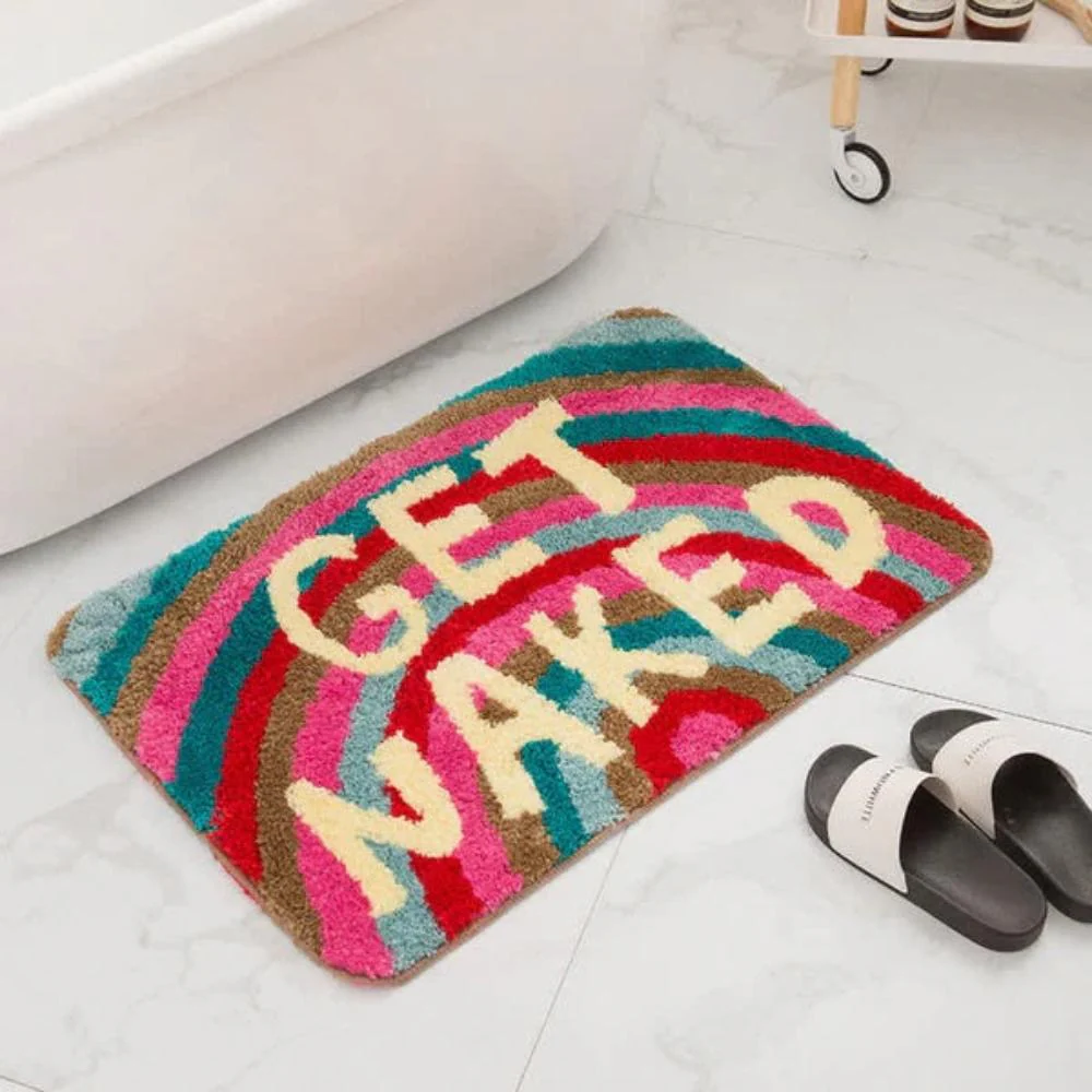 Ultra-Soft "GET NAKED" Bath Mat - Image 6