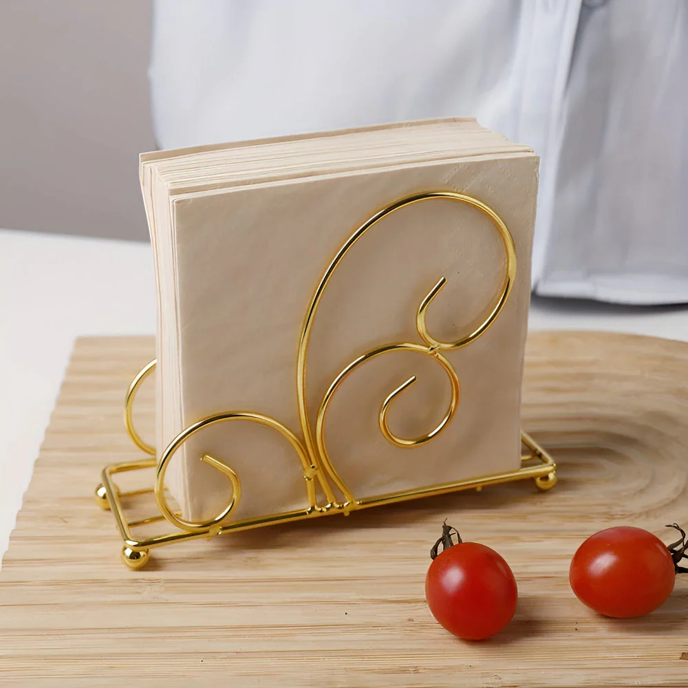 Stylish Swirl Napkin Holder - Image 3
