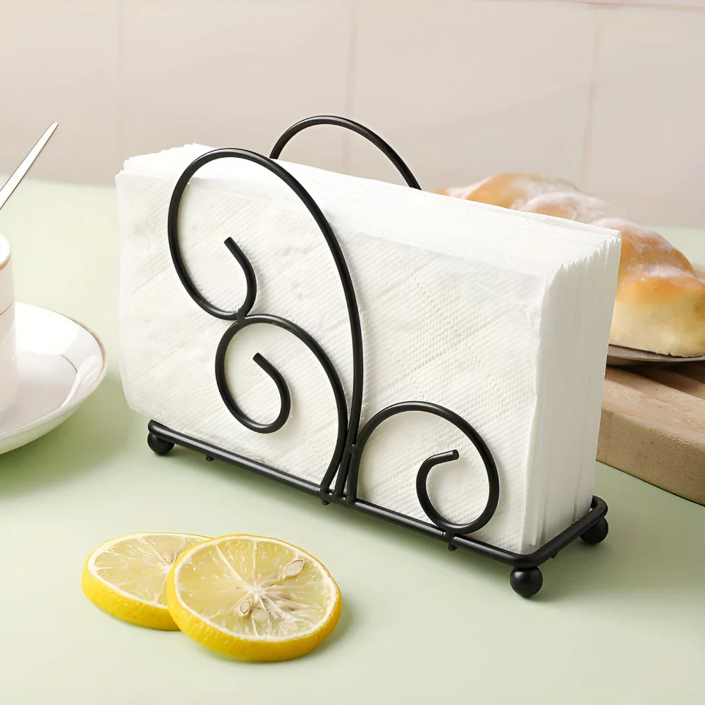 Stylish Swirl Napkin Holder - Image 4