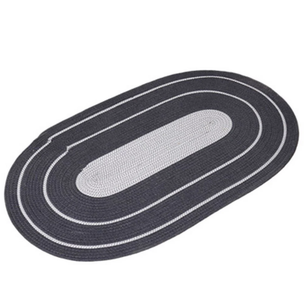 Sun Spiral Oval Boho Rug - Image 4