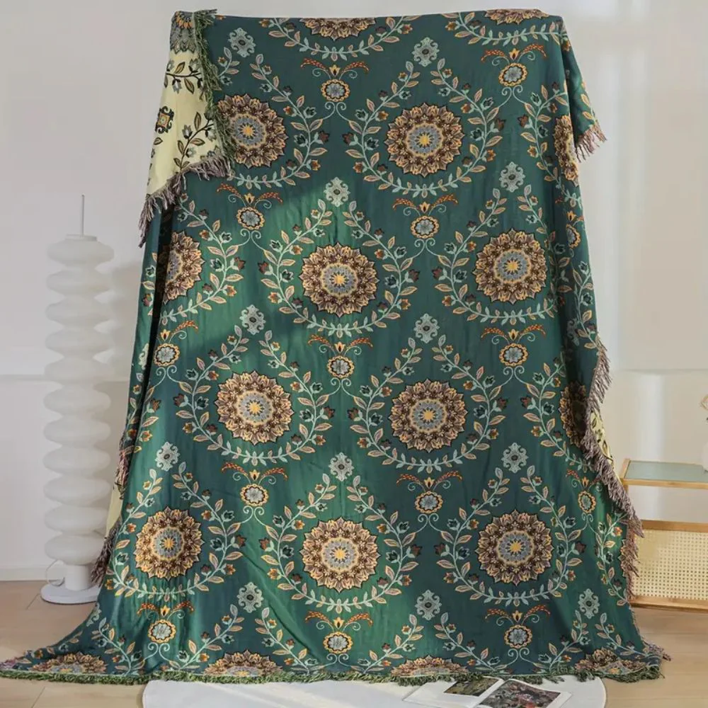 Sunfern Vintage Reversible Cotton Blanket - Image 8