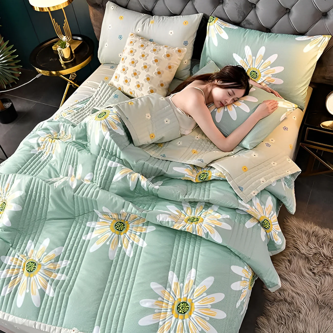 Sunny Daisy Dream Blanket - Image 7
