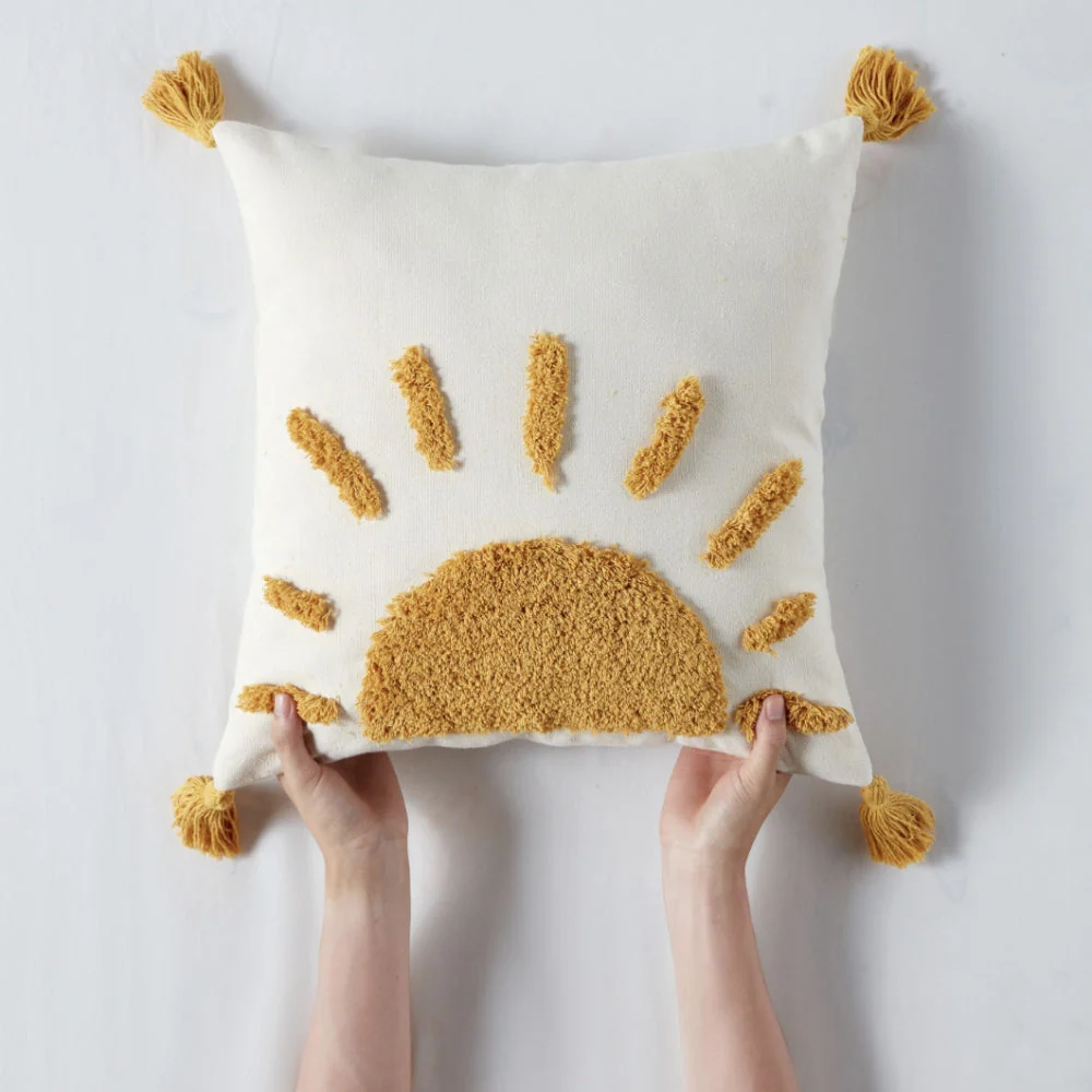 Sunrise Bliss Boho Cushion Cover - Image 3