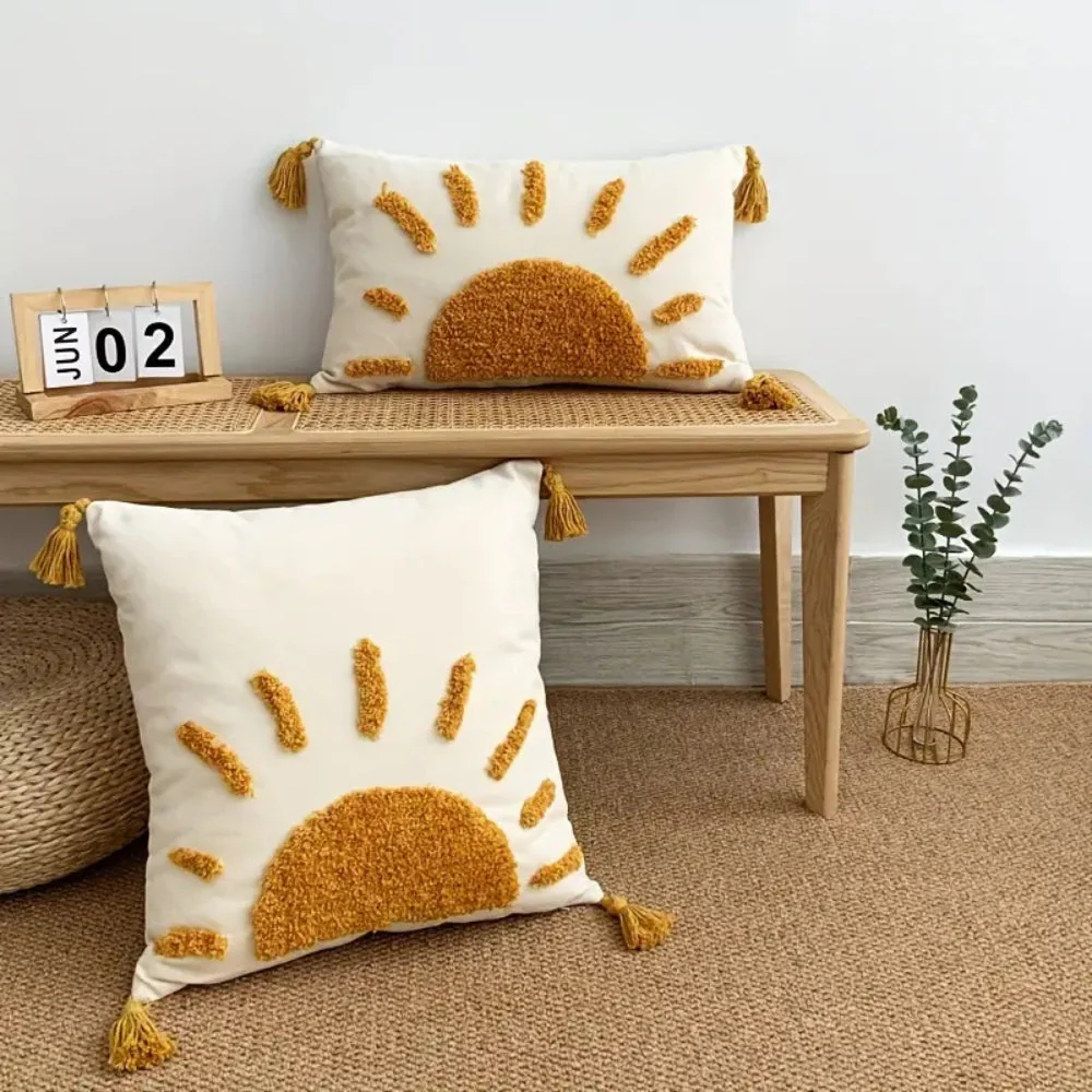 Sunrise Bliss Boho Cushion Cover - Image 5
