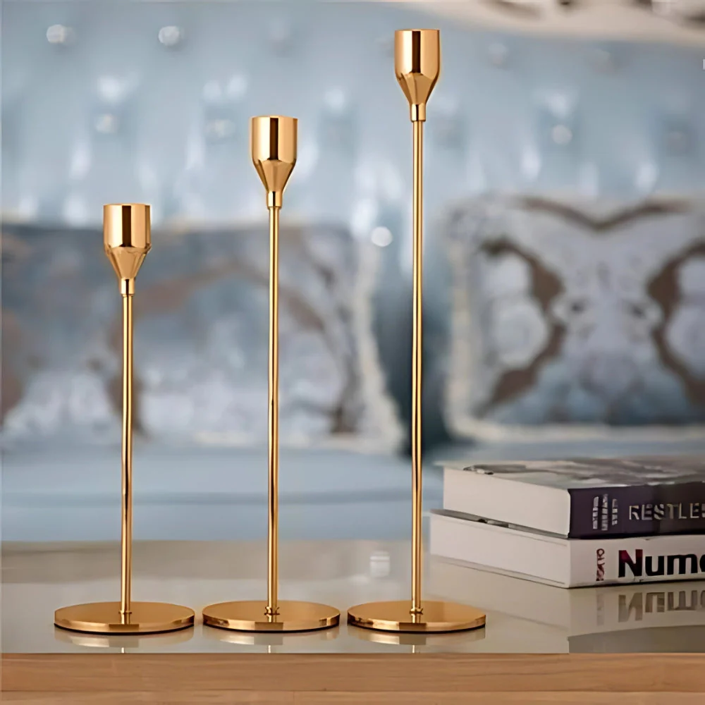 Tall & Chic Trio Candle Holder Set - Image 6