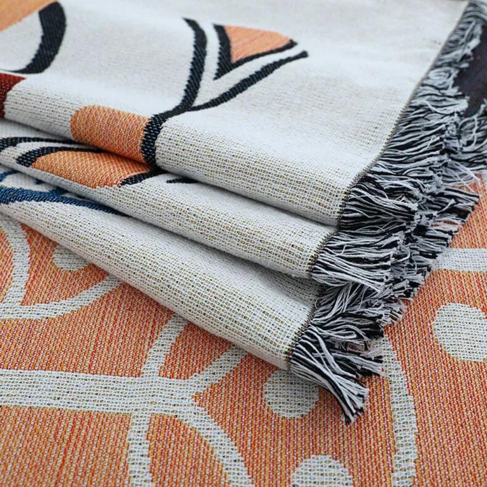 Tassel Tide All-Season Sofa Cover - Image 9