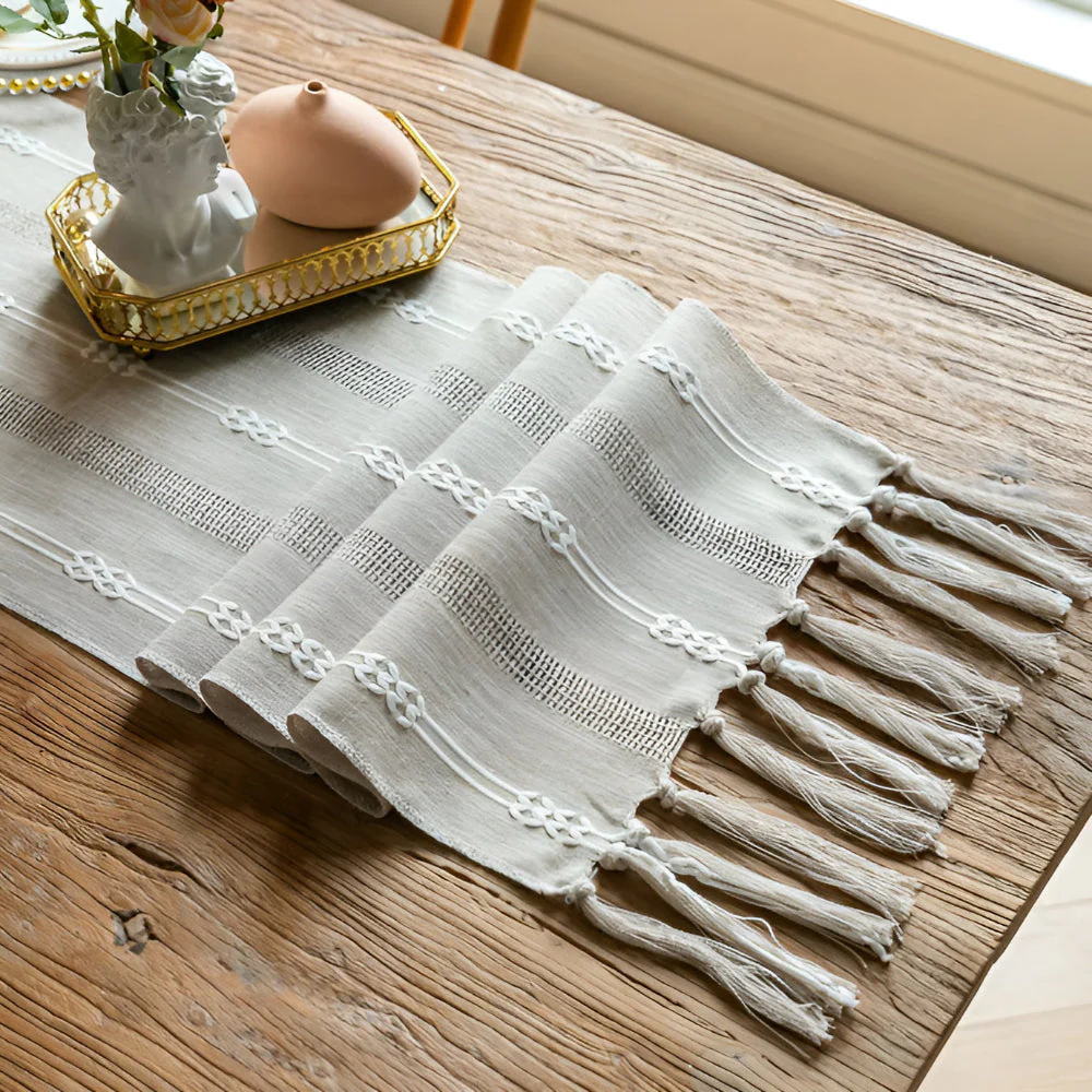 Tassel Whisper Table Runner - Image 11