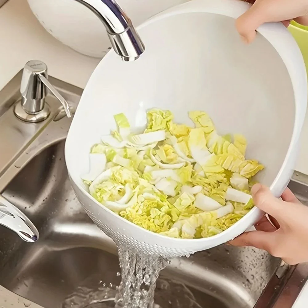 Terra Flow Wash & Drain Colander - Image 4