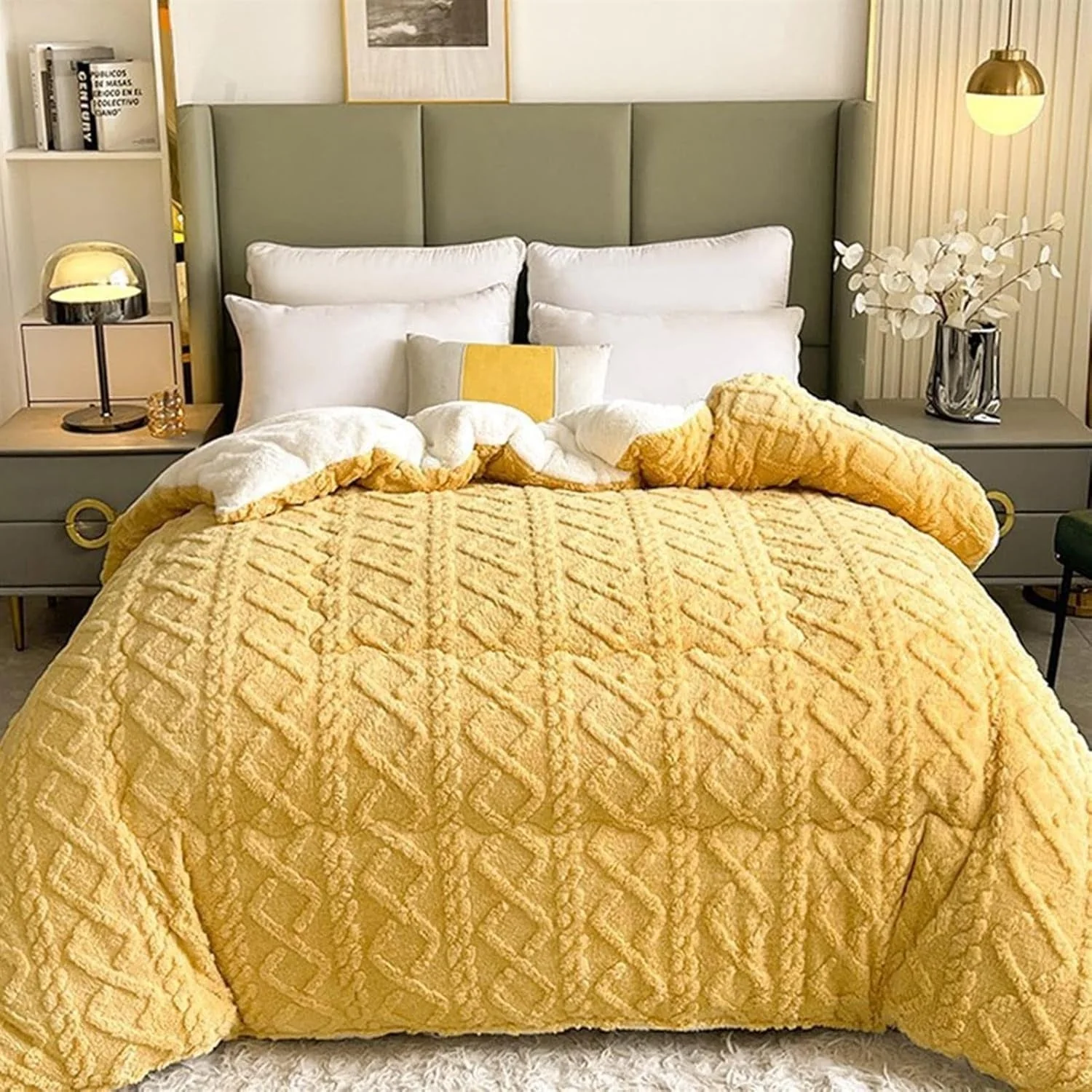 Thick Snuggle Sherpa Blanket - Image 4