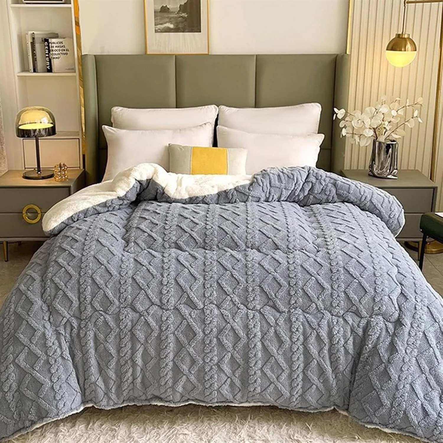 Thick Snuggle Sherpa Blanket - Image 8