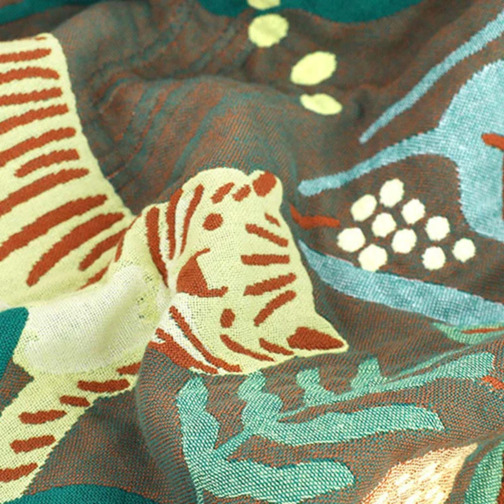 Tiger's Lair Reversible Blanket - Image 5