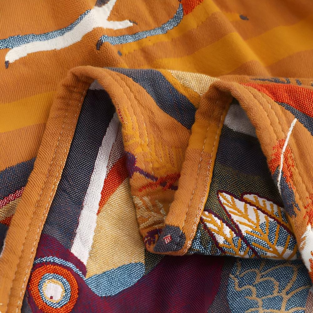 Toucan Bird Cotton Throw - Image 5