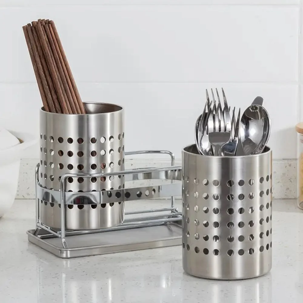 Trivent Stainless Kitchen Cutlery Organizer - Image 6