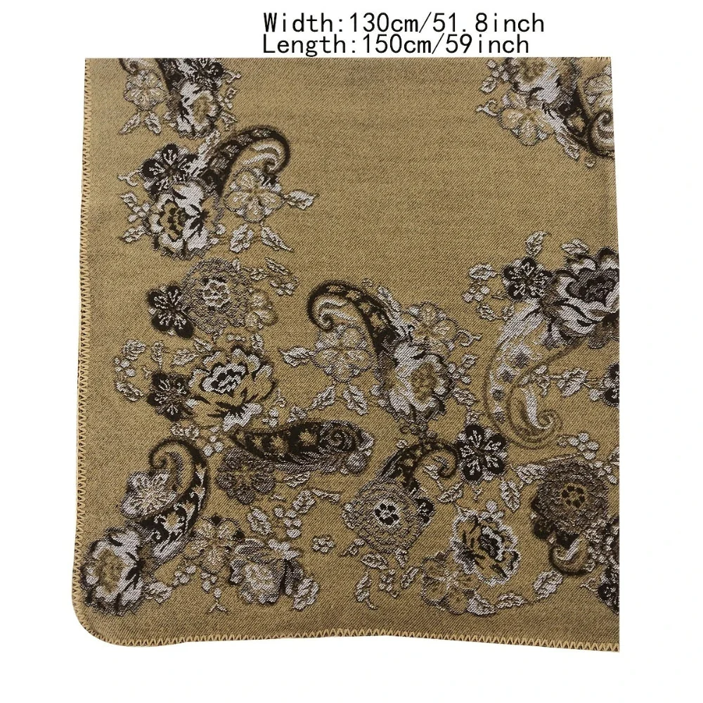 Velouria Vintage Acrylic Poncho - Image 8