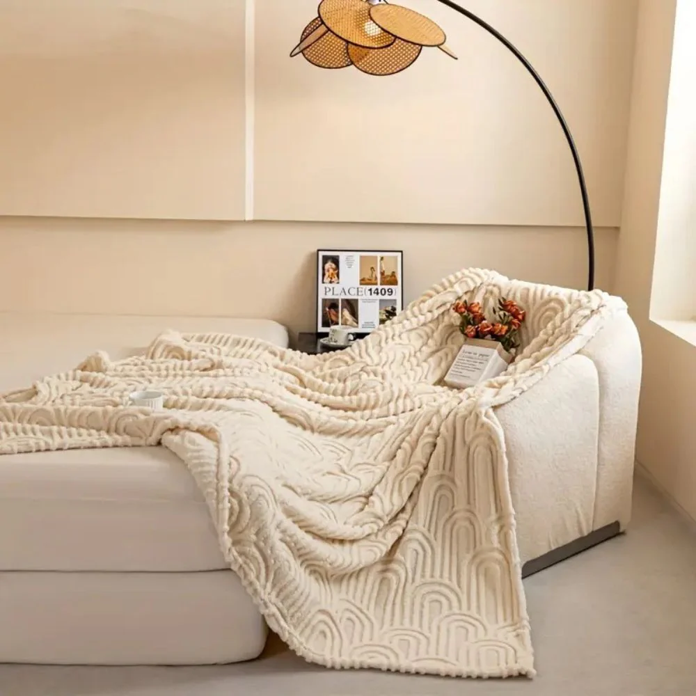 Velura Arch Plush Blanket - Image 4