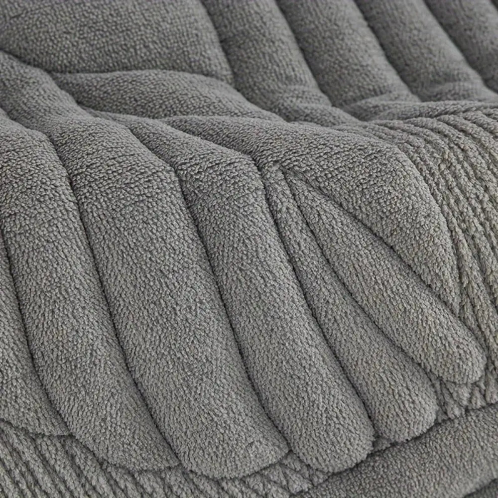Verdant Leaf Pattern Recliner Cover - Image 7