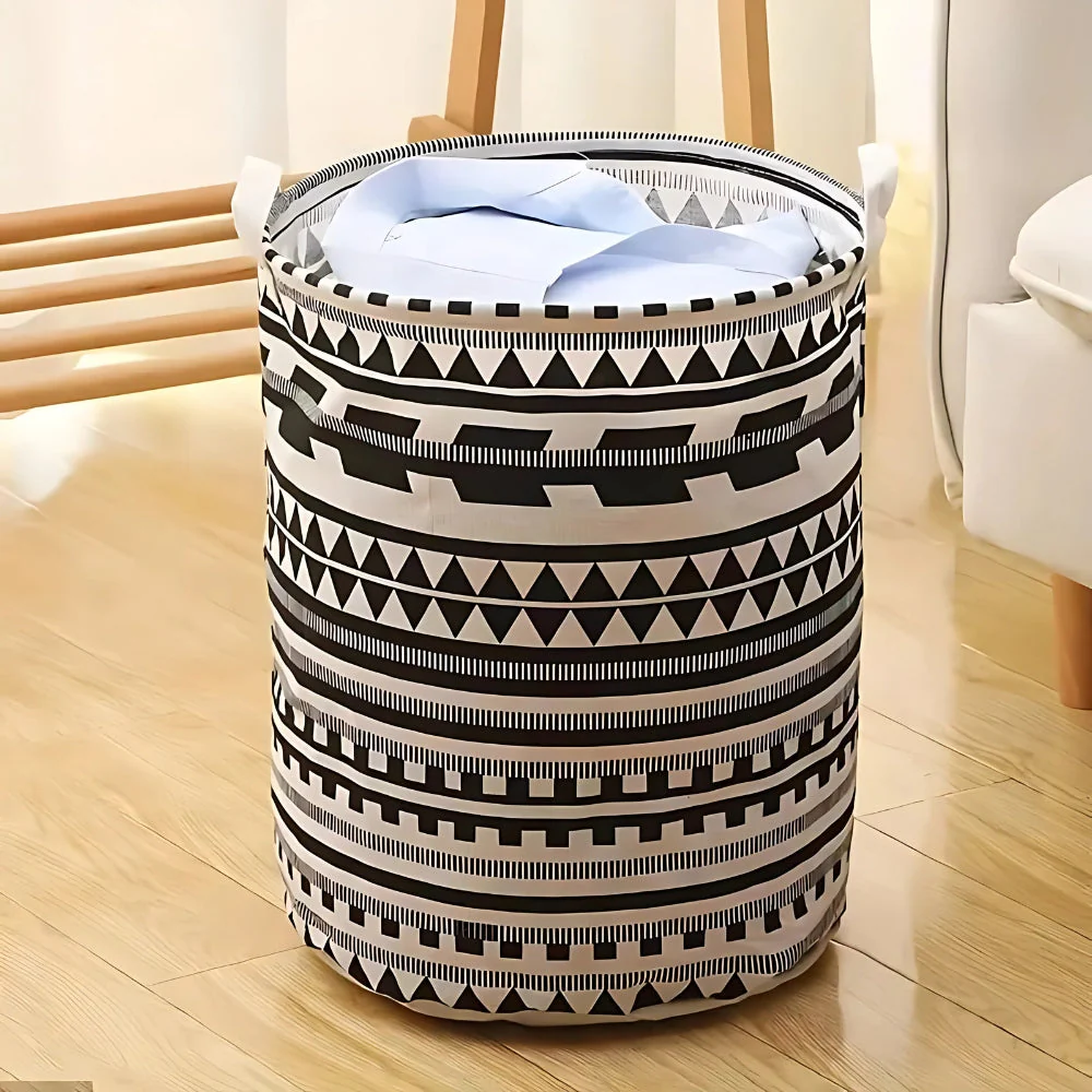 Vexa Foldable Tribal Laundry Basket - Image 2