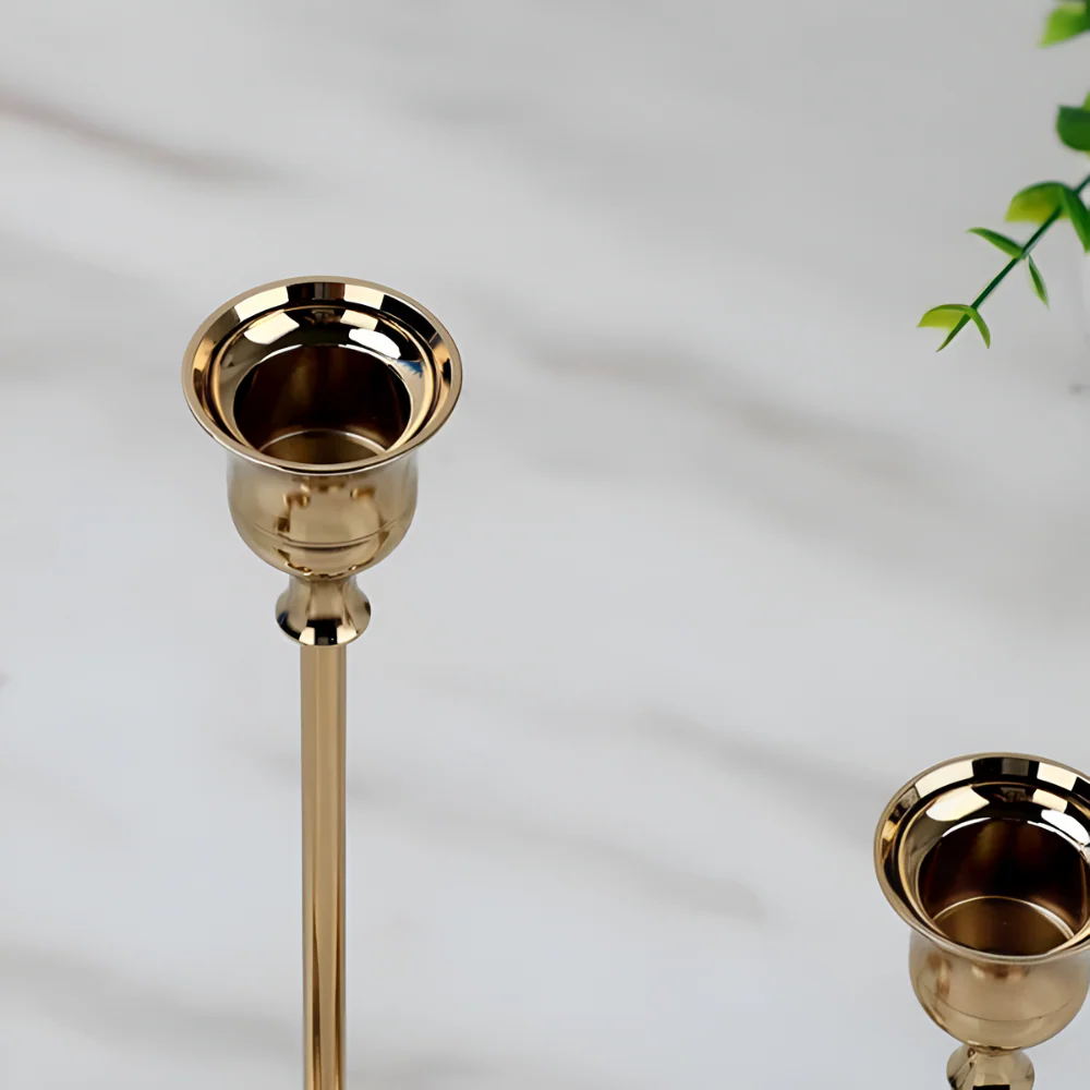 Vintage Style Candle Holder | 3Pcs Set - Image 6
